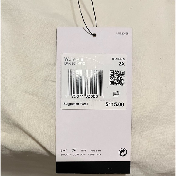 NWT- Nike Yoga Luxe Dri-Fit Jumpsuit-2X - Picture 8 of 8